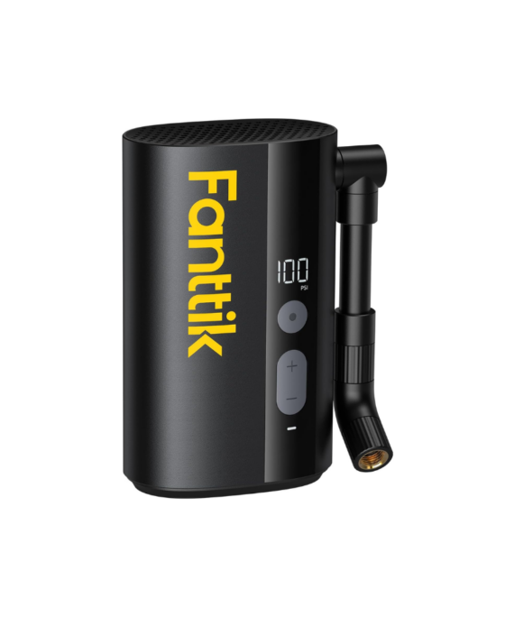Fanttik X9 Ace Mini Bike Pump, 32s Fast Inflate Bike Pump with Gauge, 150PSI Electric Air Pump with Presta and Schrader Valve, Suitable for Mountain Bike, Road Bike, Electric Bike, MTB