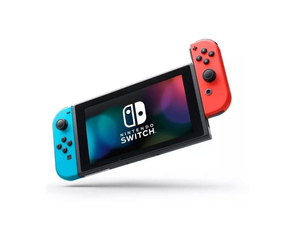Nintendo Switch with Neon Blue and Neon Red Joy‑Con - Image 2